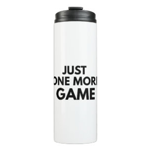 TERMO SÓLO UN JUEGO MÁS DIVERTIDO TYPOGRAFÍA NEGRA DE JU