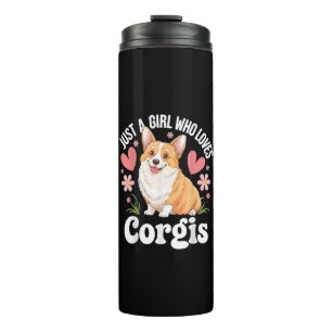 Termo Solo una chica que ama Corgis