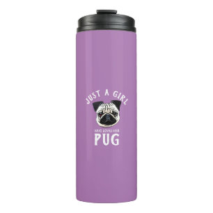 Termo Sólo una chica que ama su Pug