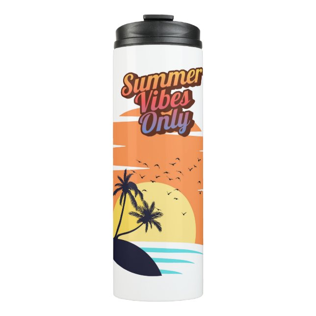 Termo Solo vibraciones de verano (Anverso)