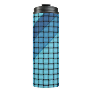 Termo Sombras de Tumblers de patrón de cueva azul
