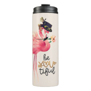 Termo Sombrero Monograma Flamenco "Sé Tú tiful" Steampun