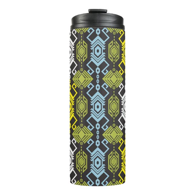 Termo Songket Tenun: Motif indonesio tradicional. (Anverso)