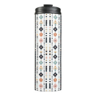 Termo Southwestern Navajo Inspired Geometric Cream Teal