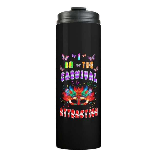 Termo Soy La Atracción Del Carnaval (Anverso)