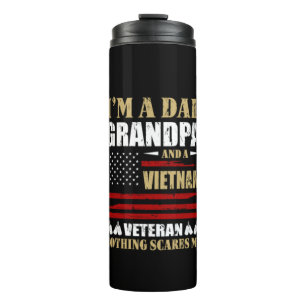 Termo Soy papá, abuelo y veterano de Vietnam