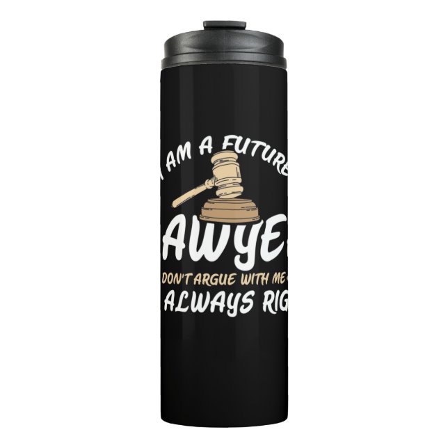 Termo Soy Un Futuro Abogado (Anverso)