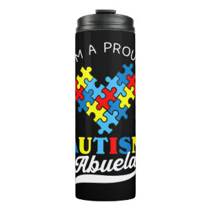 Termo Soy una orgullosa autismo abuela - Perfecto para a