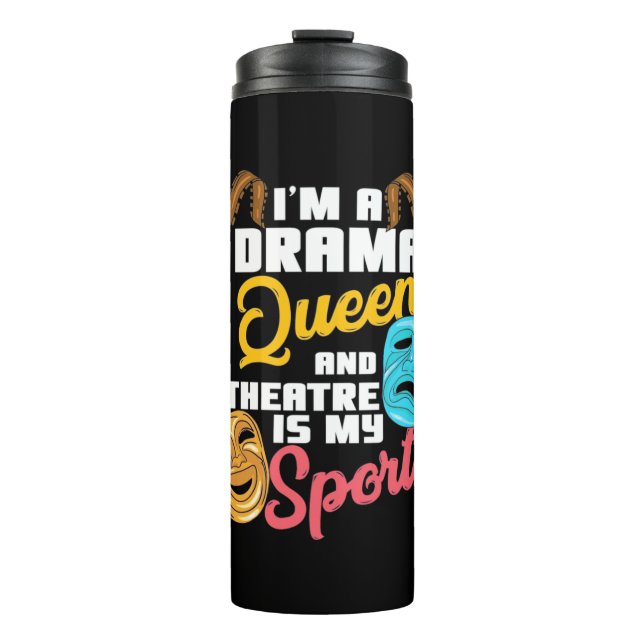 Termo Soy Una Reina Del Drama (Anverso)