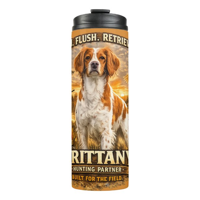 Termo Spaniel bretón (Anverso)