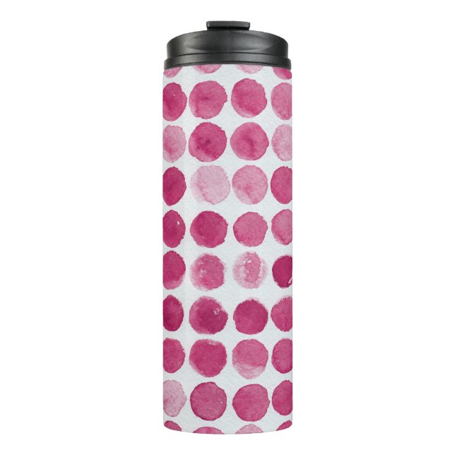 Termo Splash de fondo de acuarela artificial (Anverso)