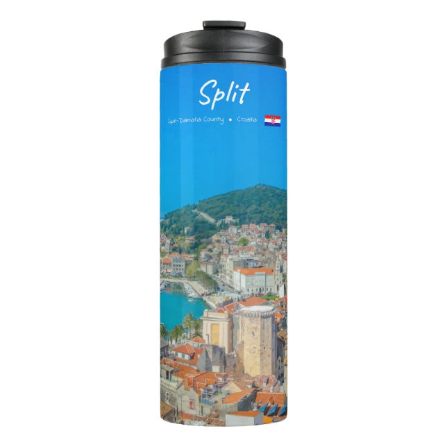 Termo Split, Croacia - Ciudad Costera (Anverso)
