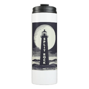Termo Split Rock Lighthouse Minnesota Moon