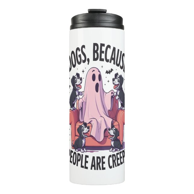 Termo Spooky Halloween Dog Spooky Ghost 2 (Anverso)