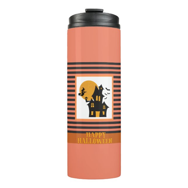 TERMO SPOOKY SCARY HALLOWEEN HUMOR CAUTIVERO ACOSADO (Anverso)