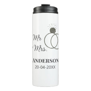 Termo Sr y Sra agregan nombre de familia fecha año favor