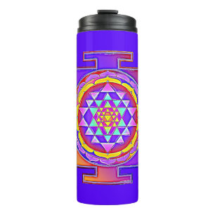 Termo Sri Yantra - Diseño del símbolo del hinduismo 1