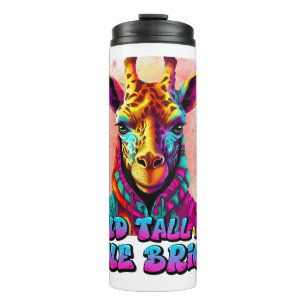 Termo Stand Tall and Shine Bright cool giraffe