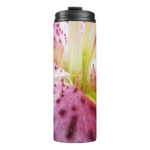 Termo Stargazer Lily Bright Magenta Floral