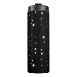 Termo Starlight Sparkles Black and White Stars