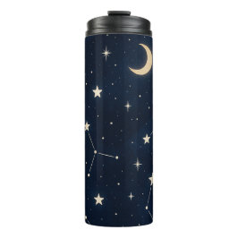 Termo Starry Constellation Sky - Patrón nocturno celesti