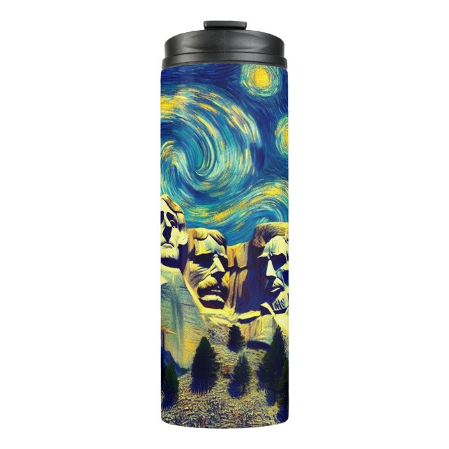 Termo Starry Night Mt. Rushmore Dakota del Sur (Anverso)