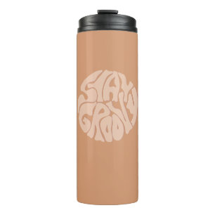 Termo Stay Groovy Retro Beige