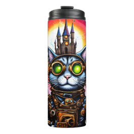 Termo Steampunk Space Cat I