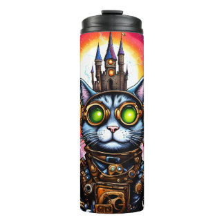 Termo Steampunk Space Cat I