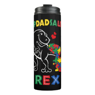 Termo Stepdadrsaurus Rex - Perfecto para padrastro que h