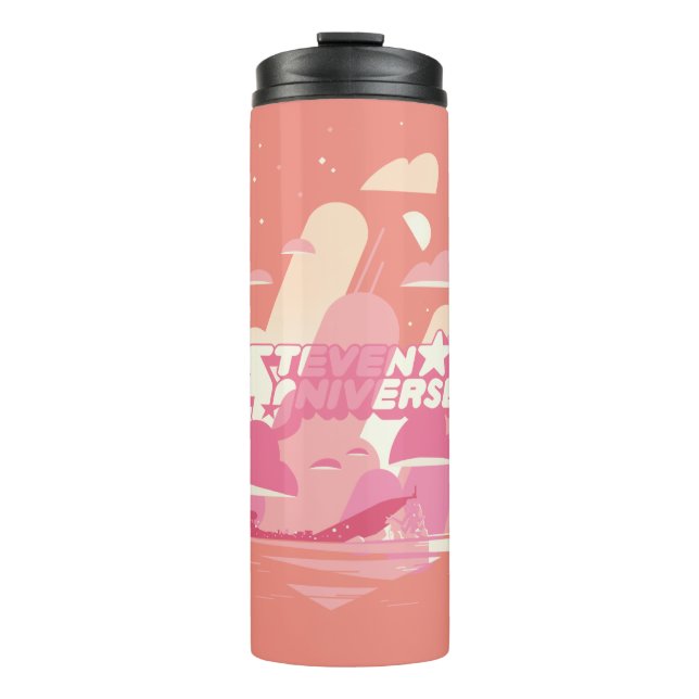 Termo Steven Universe | Ciudad de la playa (Anverso)