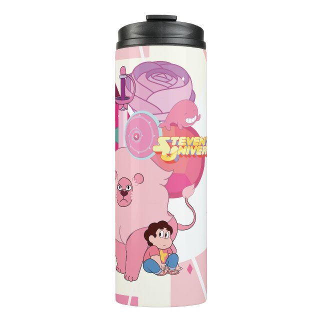 Termo Steven Universe | Legado Rosa Quartz (Anverso)
