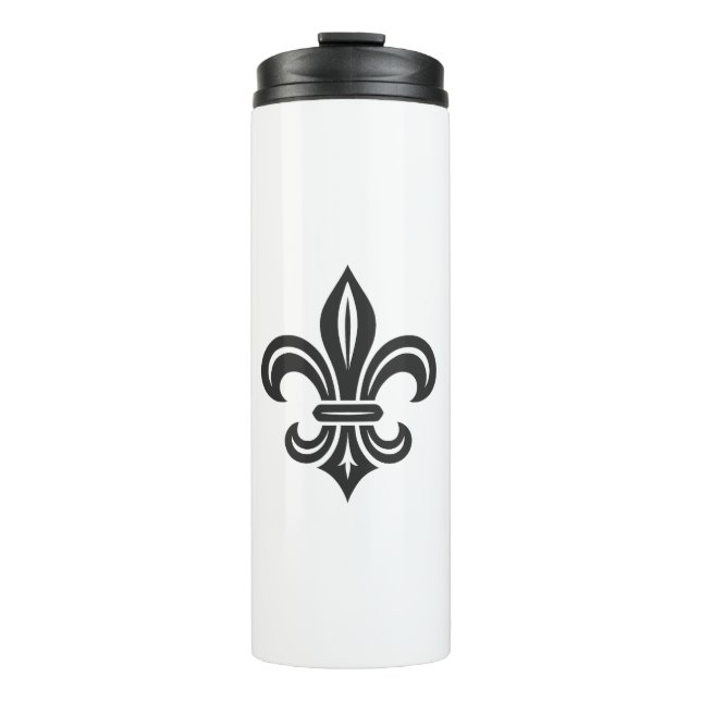 Termo "Stylized Fleur-de-lis" Thermal Tumbler (Anverso)