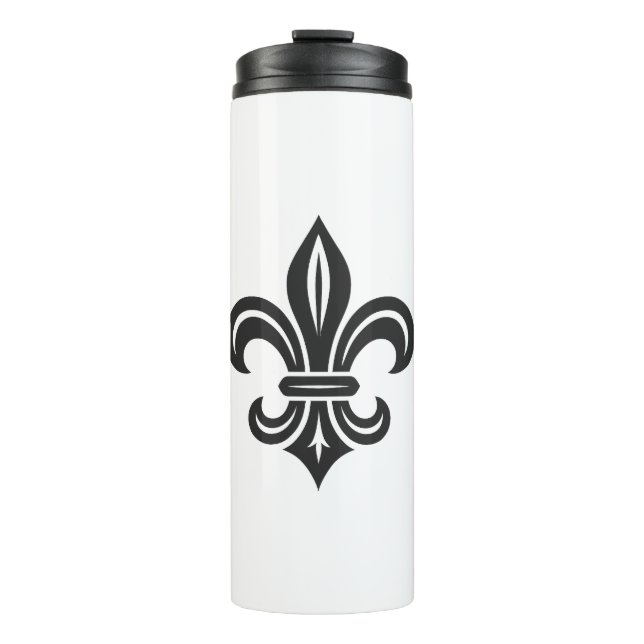 Termo "Stylized Fleur-de-lis" Thermal Tumbler (Anverso)