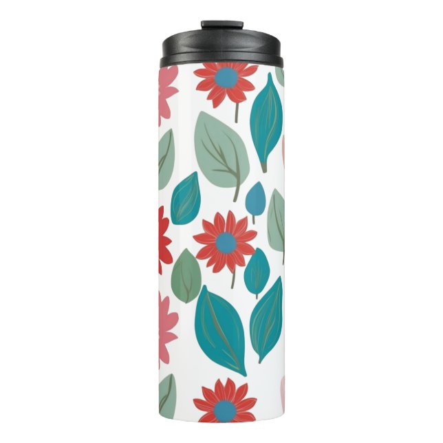 Termo Stylized Floral Garden Pattern (Anverso)