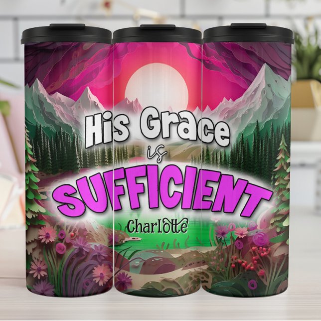 Termo Su gracia es suficiente (Subido por el creador)