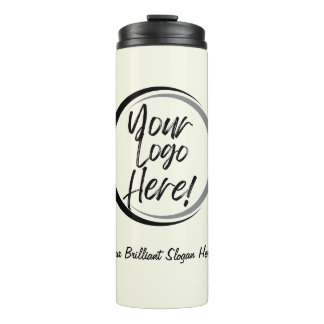 Termo Su logotipo aquí café personalizado Tumbler