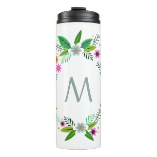 Termo Su Monograma en un tumblador personalizado de marc