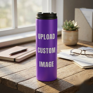 Termo Subir imagen personalizada: agregue la suya para i