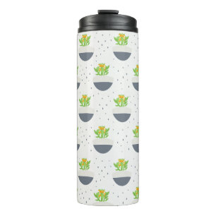 Termo Suculento patrón de mamá de planta de Kalanchoe