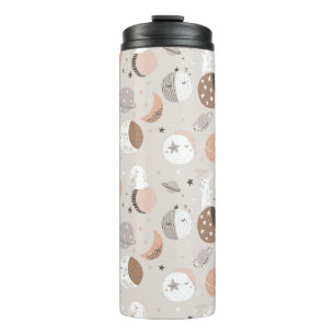 Termo Sudar conejitos de sueño en el patrón espacial