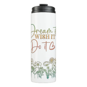 Termo Sueña El Tumbler Termal Motivacional
