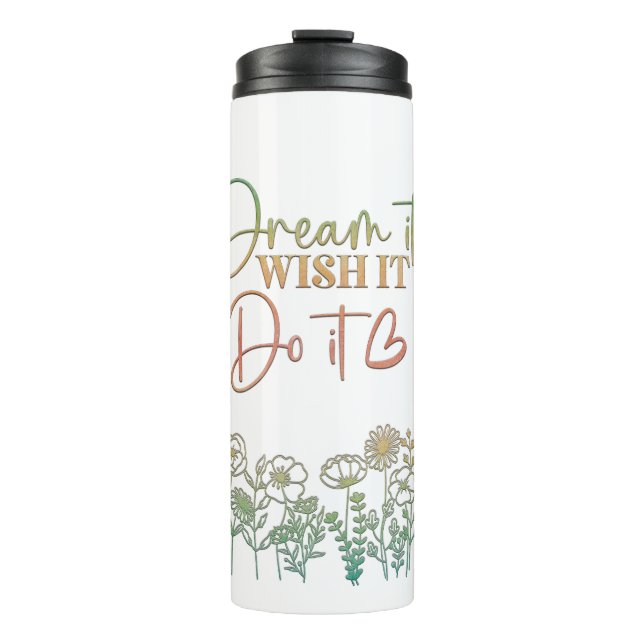 Termo Sueña El Tumbler Termal Motivacional (Anverso)