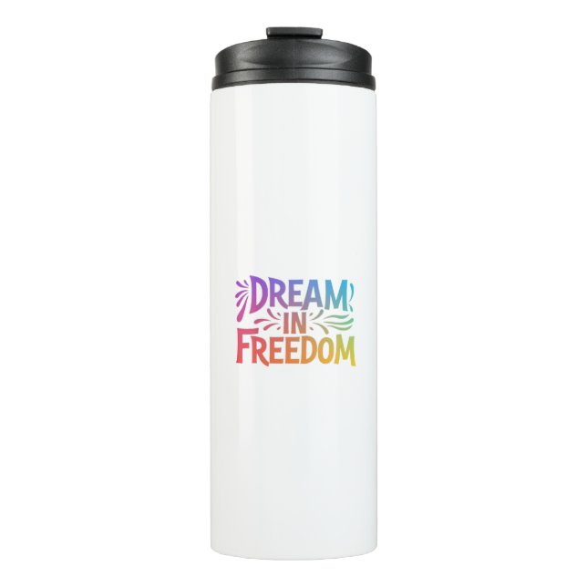 Termo Sueño con libertad (Anverso)