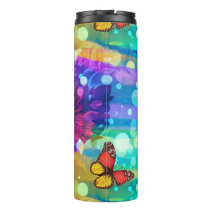 Termo Sueño de Mariposa Pastel