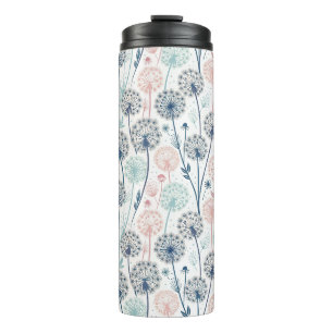 Termo Sueños Pastel Dandelion - Floral capilar