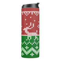 Suéter fea Santa Claus trineo y renos