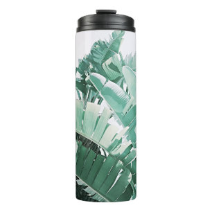 Termo Summer Vibes Banana deja un verde pálido