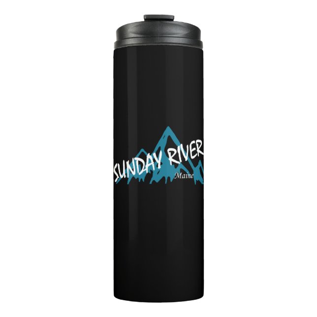 Termo Sunday River Maine Montañas (Anverso)