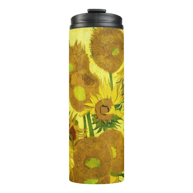 Termo Sunflowers Vincent van Gogh (Anverso)